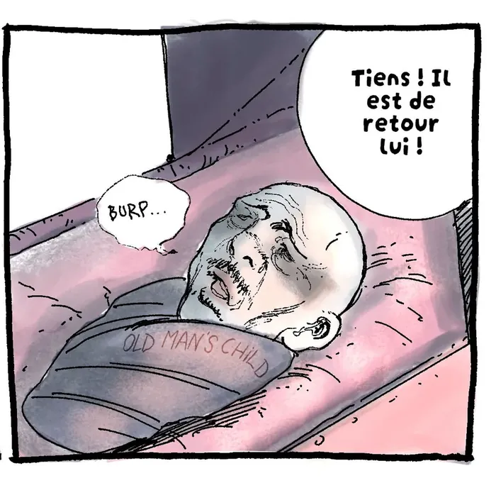 Planche 1 — Le retour du fils prodigue, case 3 sur 3